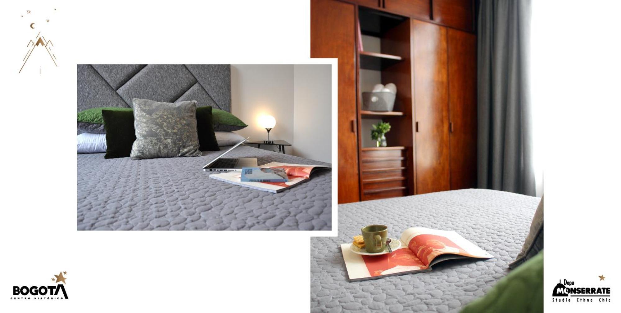 Depa Monserrate - Charming Historic Nest With Breathtaking Mountain Views - Apartaestudio Bogota Exterior photo