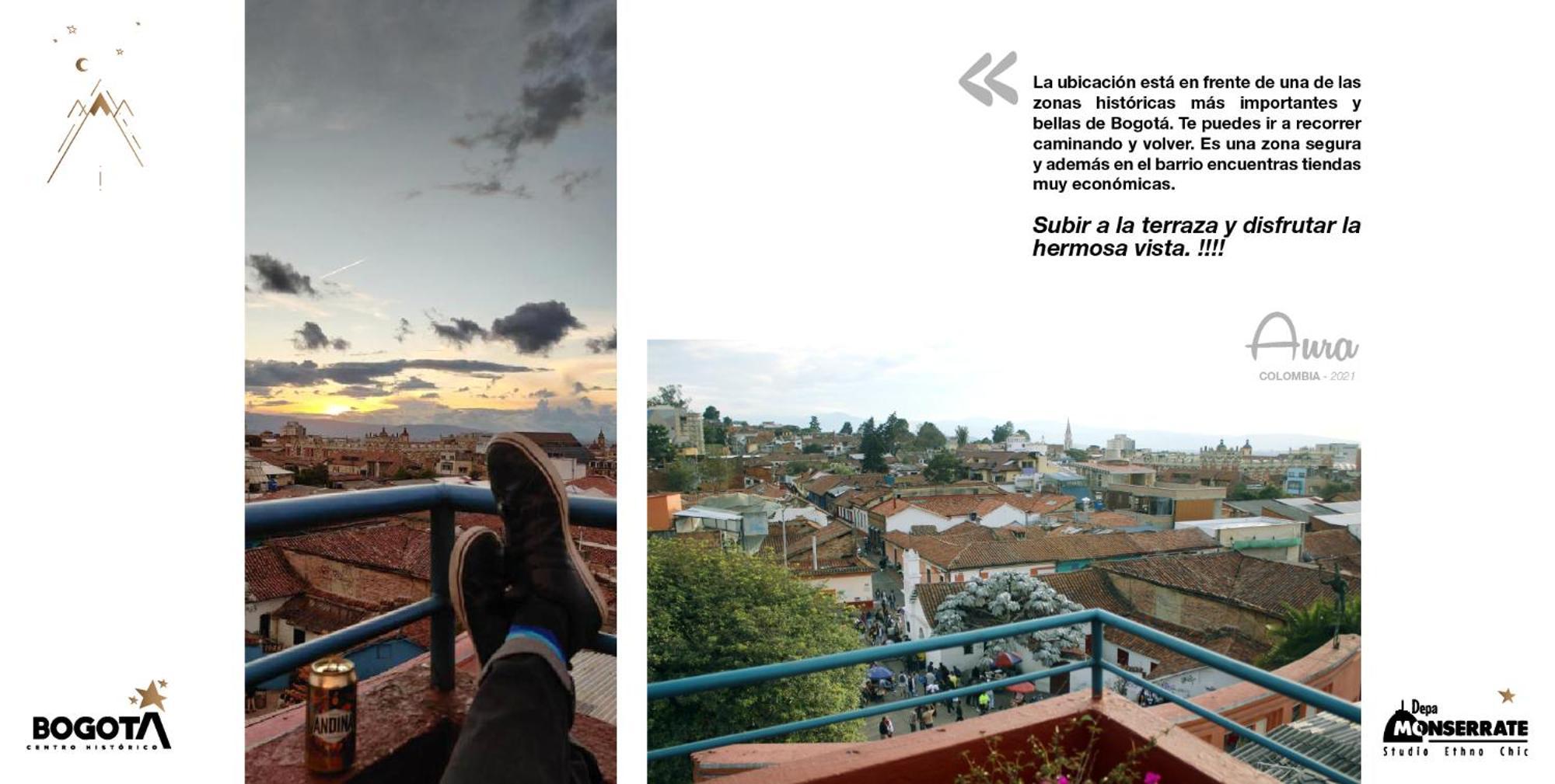 Depa Monserrate - Charming Historic Nest With Breathtaking Mountain Views - Apartaestudio Bogota Exterior photo